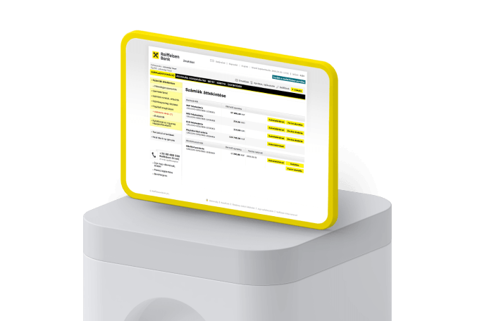 Kiemelt tartalom, DirektNet kezdőképernyője